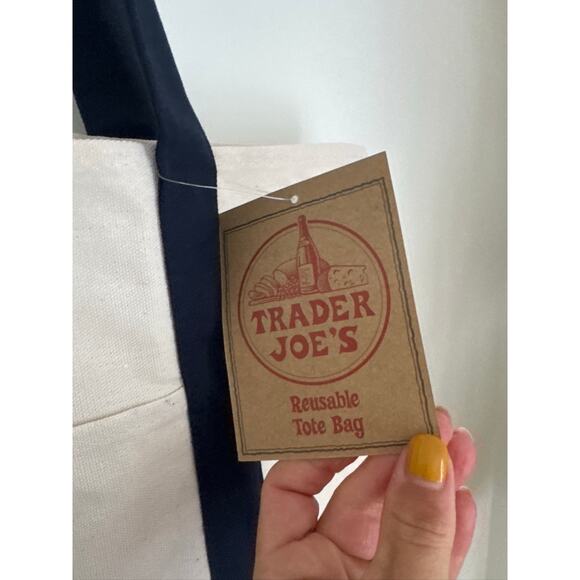 Trader Joe's Classic Original Reusable Canvas Tote Bag - OS - Picture 2 of 7